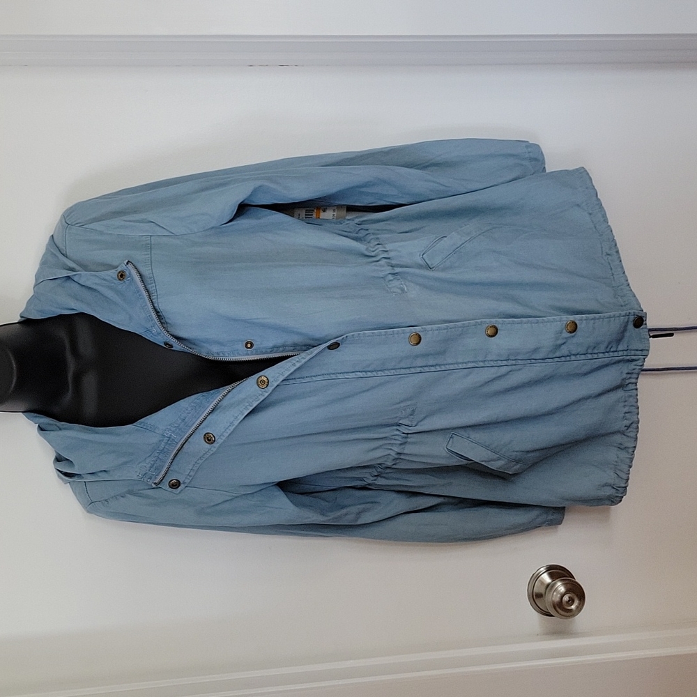NWT G. H. BASS LIGHTWEIGHT ZIP UP JACKET